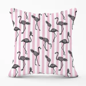 Pineapple Flamingo Cushions 60cm x 60cm