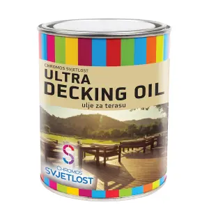 Ultra Decking Oil, Wooden Surface Protection 0.75L