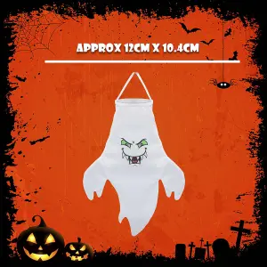 Hanging Ghost Decoration Halloween Party, Trick or Treat  Fangs