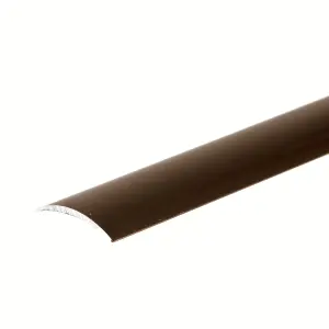 Flat anodised aluminium door floor edging bar strip trim threshold 930 x 30mm a03 brown