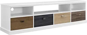 Mercer tv console in multicolour with drawers 1773096PCOMUK