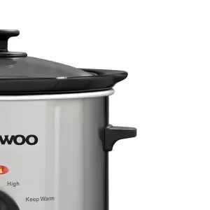 Daewoo 1.5 Litre Slow Cooker 100W Efficient Dishwasher Safe SDA1363GE