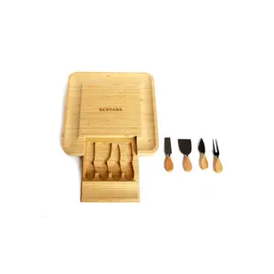 SoulMoetye Bamboo Cheese Board