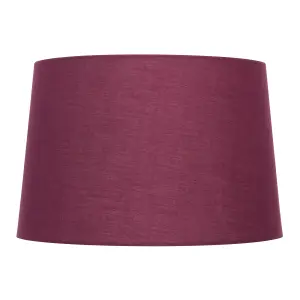 CLYDE TAPERED STYLISH SHADE - 40CM PLUM