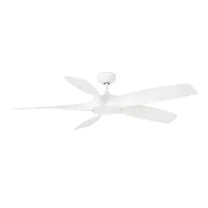 Luminosa Cocos LED Large Ceiling Fan White