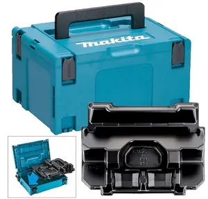 Makita 18v Type 3 Power Source Battery Charger Makpac Case DC18RD DC18RC BL1850