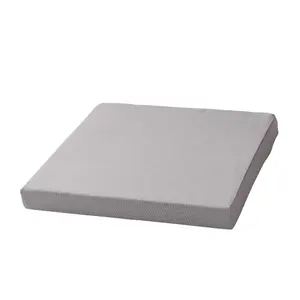 Outdoor Square Seat Cushion Light Grey 45 x 45cm