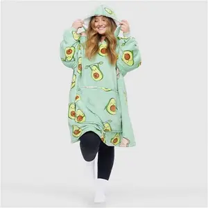 Avocado Oodie Hooded Blanket