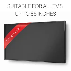 Pre-Built Media Wall Package 16 Including 82 inch Spectrum Series 3 Sided Electric Fire