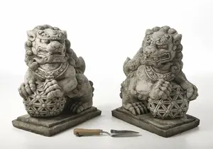 Stunning Pair of Large Foo Dogs statues