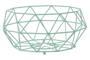 Interiors by Premier Vertex Green Fruit Basket with Ball Feet