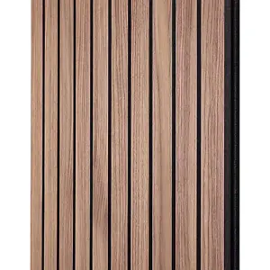 Naturewall SlatWall Grand Deep Walnut - 240cm x 60cm