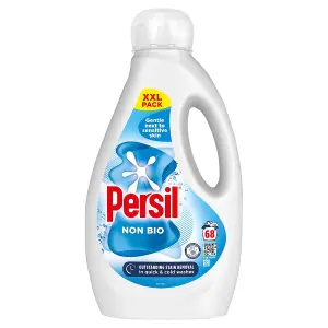 Persil XXL Washing Liquid Detergent Non-Bio Stain Removal 68 Washes 1.836 L, 2pk