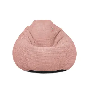 rucomfy Waffle Slouchbag Beanbag - Baby Pink