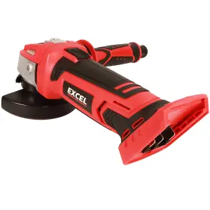 Excel 18V Cordless Angle Grinder 115mm with 2 x 2.0Ah Battery & Charger EXL278