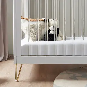 Kimi Acrylic Cot Bed