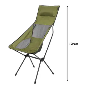 Folding Outdoor Chair Green, Pack Away Easy, Durable