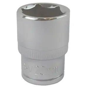 20mm 1/2" Drive Shallow Metric Socket Single Hex / 6 sided Bergen