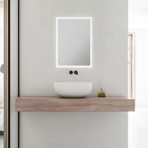 NxtGen Idaho LED 500x700mm Illuminated Bathroom Mirror with Demist Pad