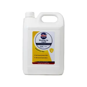 Nilco Bactericidal Washing Up Liquid - 5L x2 Grease Fat Dried Food Remover 10L