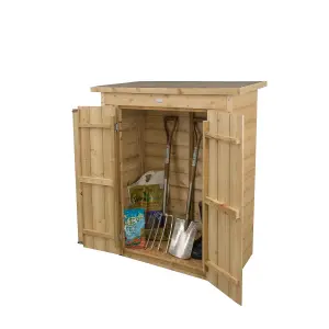 Forest Garden 600L Shiplap Apex Garden storage 1320mm 1080mm