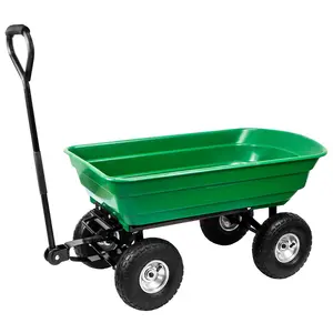 Komodo Green Garden Dump Trolley