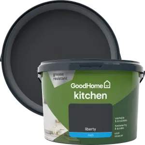 GoodHome Kitchen Liberty Matt Emulsion paint, 2.5L