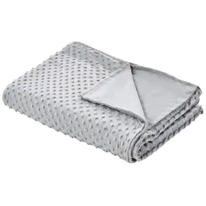 Weighted Blanket Cover CALLISTO 100 x 150 cm Light Grey