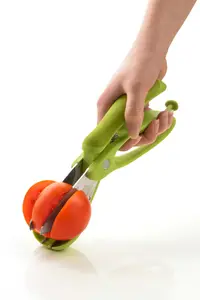 Ergonomic Lime Green Vegetable Cutter, Durable Vegetable Chopper For Kitchen, Versatile Vegetables Cutter