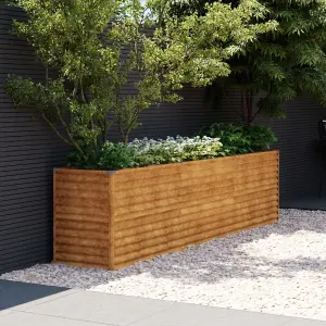 Berkfield Garden Raised Bed 291x50x69 cm Corten Steel