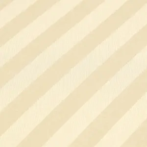 Homescapes Pastel Yellow Egyptian Cotton Satin Stripe Flat Sheet 330 TC, Single