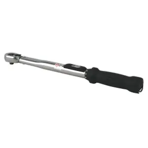 Sealey Torque Wrench Locking Micrometer Style 3/8"Sq Drive10-110Nm(10-80lb.ft) Calibrated STW200