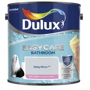 Dulux Easycare Misty mirror Soft sheen Emulsion paint, 2.5L