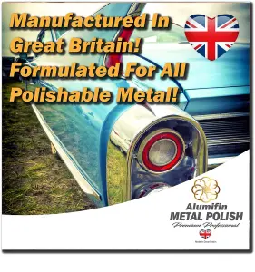 Alumifin Metal Polish - Chrome Cleaner - for Stainless Steel - Aluminium Polishing - Brass - Copper - (1kg)