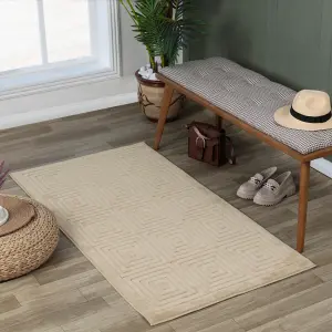 SAKURA In- /Outdoor Boho Skandi Area Rug 80 x 150 cm