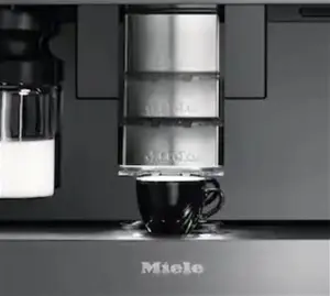 Miele CVA7440CLST Built-In Coffee Machine With The Patented Cupsensor - Clean Steel