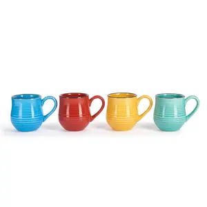 5pc Cafetière Set with Pisa 8-Cup Stainless Steel Cafetière and Four Ceramic Espresso Cups