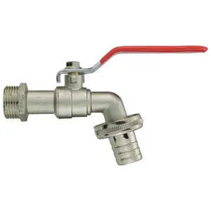 garden watering standpipe, 20mm mdpe pipe back plate with lever tap with 1/2" hose barb+ ptfe tape