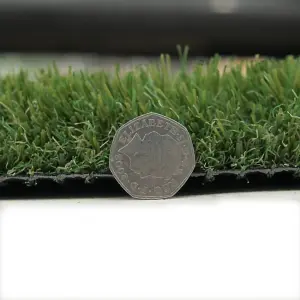 Landscape 45mm Outdoor Artificial Grass, Pet-Friendly Fake Grass, Premium Outdoor Artificial Grasss-1m(3'3") X 4m(13'1")-4m²