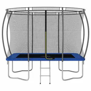 Berkfield Trampoline Set Rectangular 274x183x76 cm 150 kg