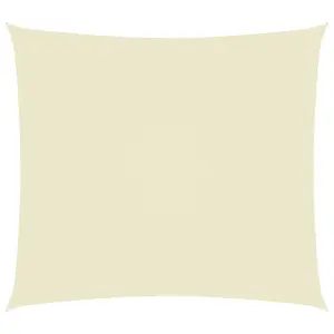 Berkfield Sunshade Sail Oxford Fabric Rectangular 3x4 m Cream