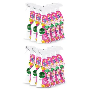 Dettol Antibacterial Multipurpose Cleaner Flower Power 750ML (Pack Of 12)