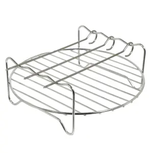 SPARES2GO 7 Inch Round Shelf Rack compatible with Ninja Foodi OP100 0P300 OP350 Multi Cooker Air Fryer