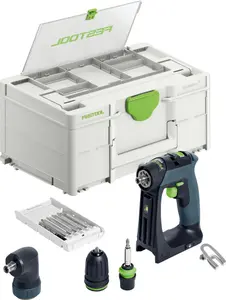 FESTOOL CXS 18-BASIC-SET 18v Drill driver 10mm keyless chuck