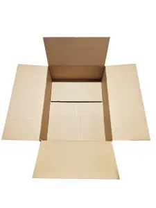 W.E. Roberts Brown Small Parcel Postal Mailing Cardboard Boxes (Pack of 10) 44.6 x 34.6 x 15.4cm