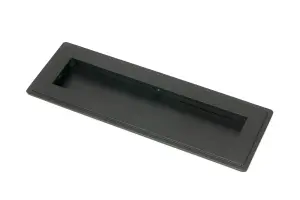 From The Anvil Matt Black 175mm Art Deco Rectangular Pull