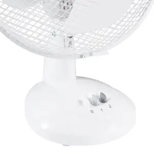 Benross White 9" 21W Fan