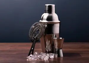 BarCraft Stainless Steel 3 Piece Cocktail Set