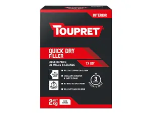 Toupret TTREB9101GB Quick Dry Filler 10kg TOUTTREB901