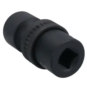 17mm 3/8in Drive Universal Swivel Wobble Metric Impact Shallow Socket